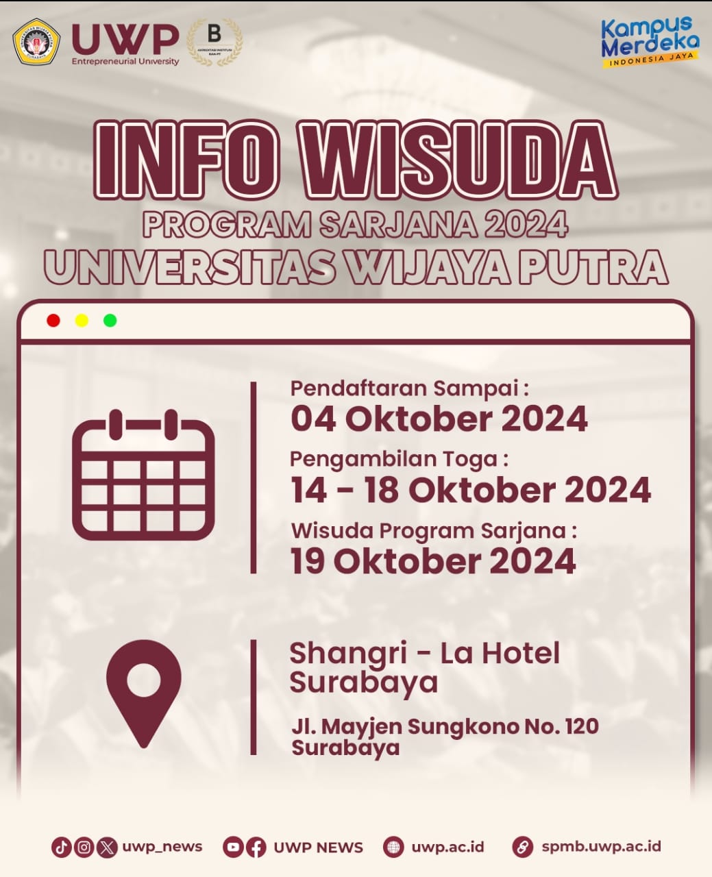 GRADUATION PROGRAM 2024